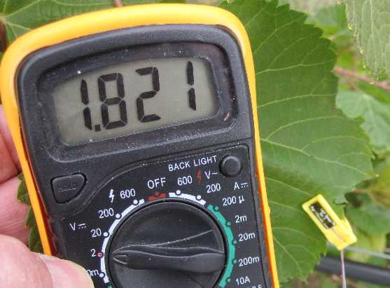 Leaf Sensor Multimeter